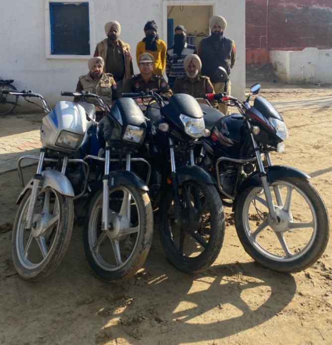 शुतराणा पुलिस के हत्थे चढ़ी 4 और मोटरसाइकिलें, कुल संख्या हुई 17